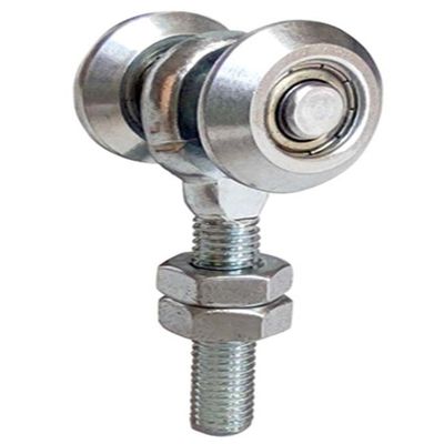 0.98&quot; 25mm Sürgülü Kapı Askı Makarası, Rulmanlı İki Tekerlekli