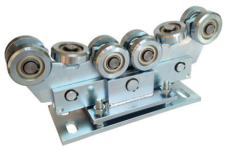 Elektrikli Konsol Sürgülü Kapı Kiti 80x80 Raylı 68mm Taşıma Silindiri Ayarlanabilir Plaka için 10 Tekerlek