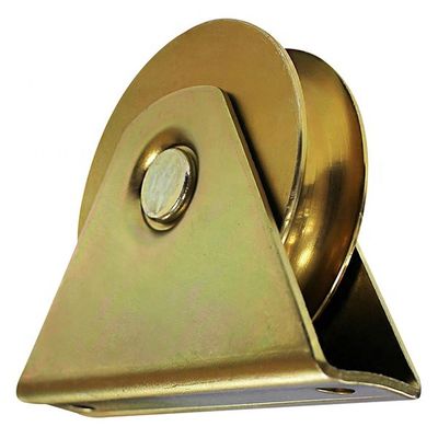 Çelik 3.15 &quot;80Mm Kayar Kapı Makaralı Tekerlekler Kapı Tek Rulmanlar