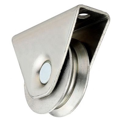 Çelik 3.15 &quot;80Mm Kayar Kapı Makaralı Tekerlekler Kapı Tek Rulmanlar