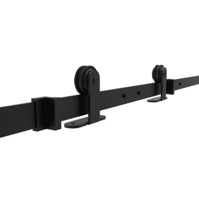 8.8 Ft Ahır Kapı Aksesuarları Modern Altın Ön Kayış Kapı Parça Seti
