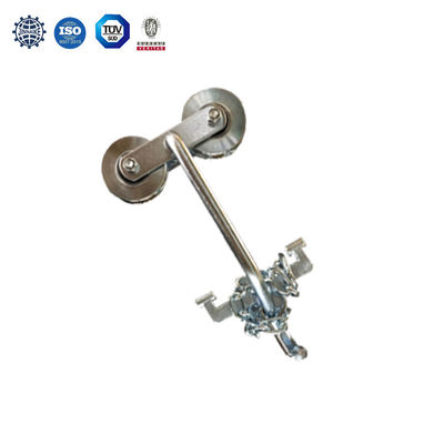 Muz Çiftliği İçin Zincirli ISO9001 Galvanizli Muz Teleferik Makaralı Araba Kasnağı