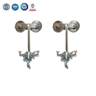 Muz Çiftliği İçin Zincirli ISO9001 Galvanizli Muz Teleferik Makaralı Araba Kasnağı