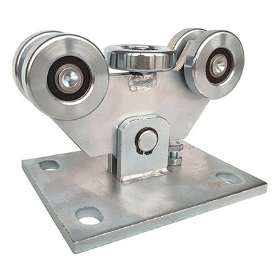 60mm silindirler galvanizli çelik sürgülü konsol kapısı destek tekerleği