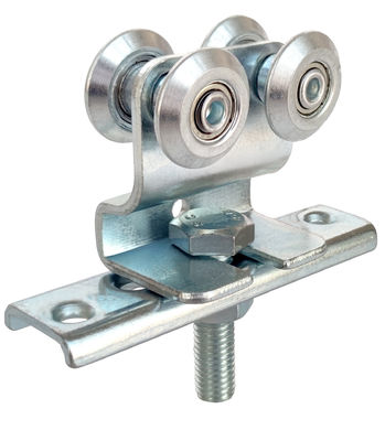 28mm 38mm 54mm Ağır Hizmet Tipi Ticari Kayar Kapı Palet Silindirleri Raylı Araba Tekerleği