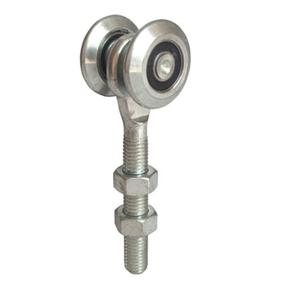 Ağır Hizmet Tipi Ticari Kayar Kapı Silindirleri Tekerlekleri 38mm M12 2 Tekerlek