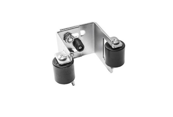 195x225mm Konsol Sürgülü Kapı Rulo Tutucu, Konsol Kapıları İçin 2 Naylon Makaralı Ayarlanabilir