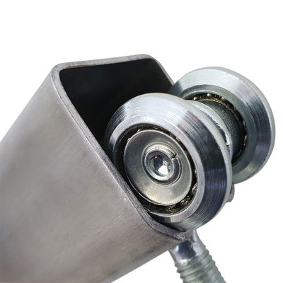 38mm Duş Ahır Kapı Makaralı Tekerlekler Çelik Bilyeli Dört Demir Metal