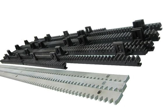 otomatik Kayar Kapı Rafı 30mm x 12mm Kapı motoru rafı için Galvanizli çelik raf