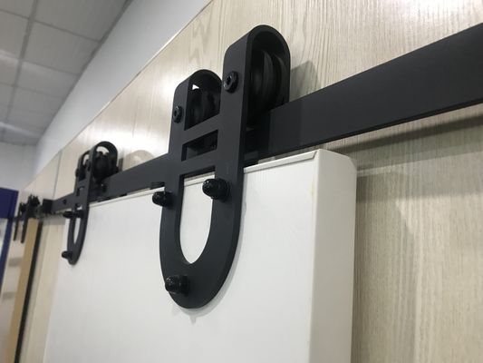 Galvanizli Ahır Kapı Pisti 2m 96 İnç Blok Kaplama Ahır Ahşap Sürgülü