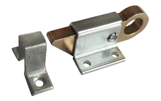 Ağır Hizmet Pirinç Sürgülü Kapı Kilidi Sarı Beyaz Çinko 68mm