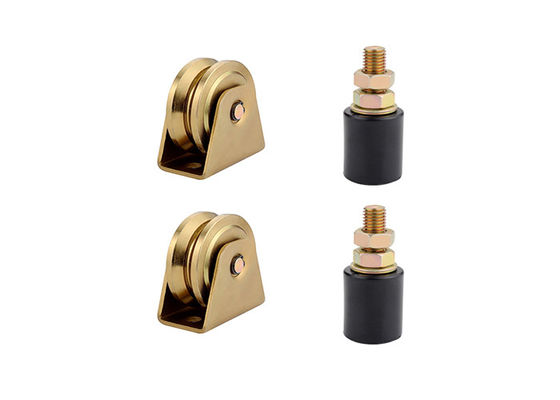 40mm Rulmanlı Çinko Gümüş Küçük Naylon Kılavuz Silindirler