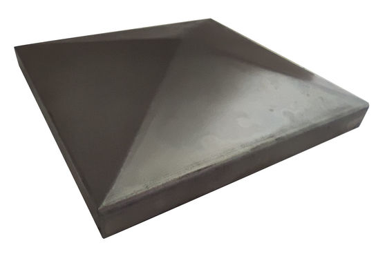 40x40 3 5/8 X 3 5/8 2 X 2 Çit Direk Kapakları Galvanizli Beyaz Çelik Piramit Tulum