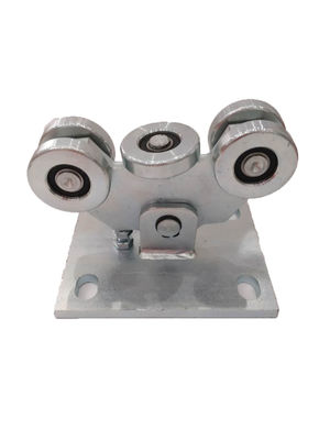 Küçük Konsol Kapısı Tekerleği Otomatik Konsol Sürgülü Kapı Donanım Takımı 5 Taşıyıcı