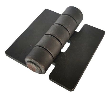 4&quot; X 4&quot; Siyah Kelebek Kapı Menteşe Donanımı Kaynaklanabilir Çelik Ağır Hizmet Çifti