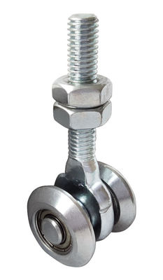 44mm M20 Asma Ekranlı Kapı Silindirleri Arabası 2 Tekerlek