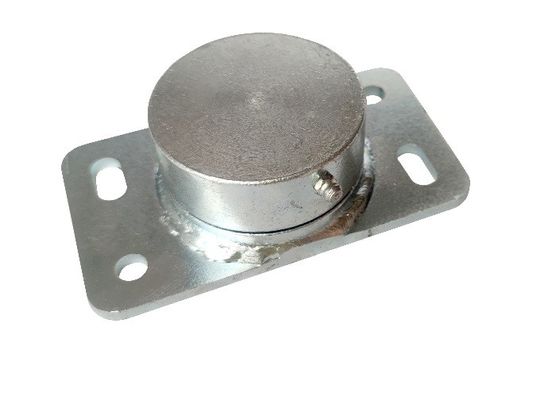 40mm çiftlik alt salıncak kapısı menteşesi Donanım ağır Çelik Yuvarlak Çubuk Plakalı döner