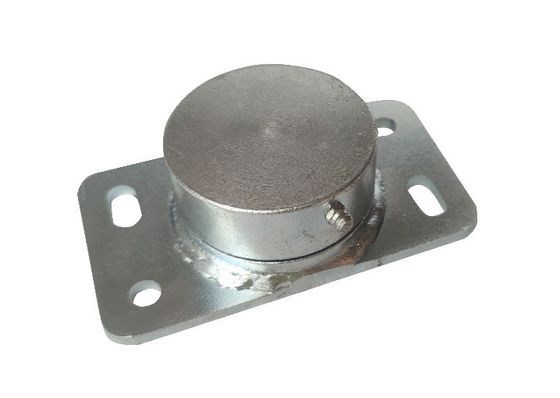40mm çiftlik alt salıncak kapısı menteşesi Donanım ağır Çelik Yuvarlak Çubuk Plakalı döner