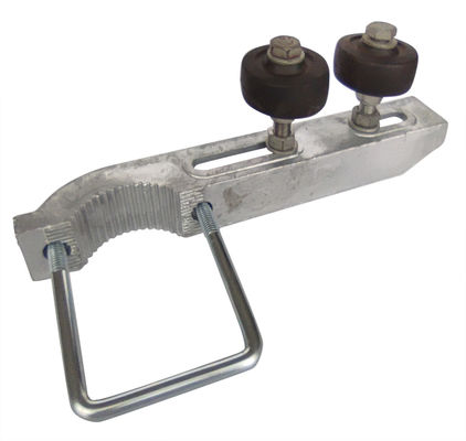 Zincir Bağlantı 3 &quot;Konsol Kapı Tekerlekleri Kare Boru Çit Kiti D158mm için Konsol Silindirleri
