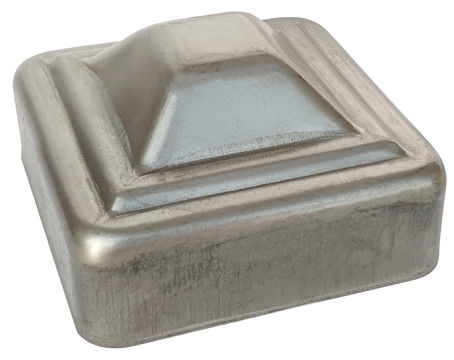 3 İnç 100mm Galvanizli Kare Direk Kapağı