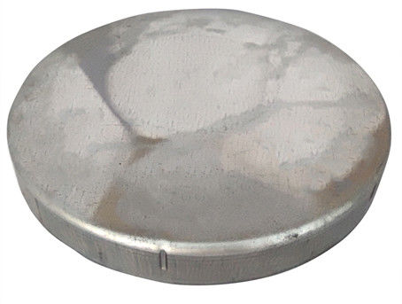 4 İnç 3 İnç 2 İnç Galvanizli Yuvarlak Çit Direk Kapakları 100mm Metal