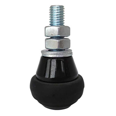 Kauçuk Daire 60.5mm ile M10 M12 Naylon Otomatik Kayar Kapı Silindir Kılavuzları