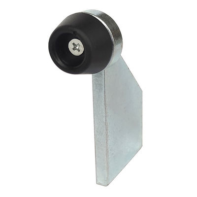 100mm Kauçuk Bahçe Kapısı Durdurucu Zemin Açıcı Galvanizli Çelik Küçük