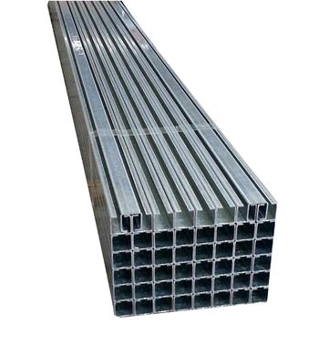 60mm Tekerlekler Beyaz Çinko Yüzey Çelik için 5.8 Metre Konsol Kapı Ray Ray