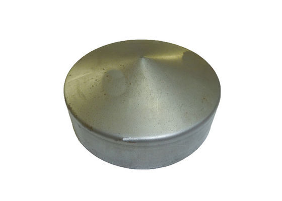 Dekoratif 90mm 6 İnç Yuvarlak Çit Sonrası Kapakları 2.75&quot; Metal