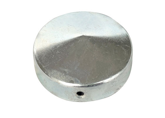 Dekoratif 90mm 6 İnç Yuvarlak Çit Sonrası Kapakları 2.75&quot; Metal