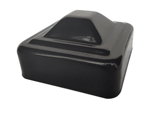4 &quot;3&quot; Galvanizli Çit Direk Kapakları 75mm 100mm Kare Galvanizli Çelik Direk Kapağı