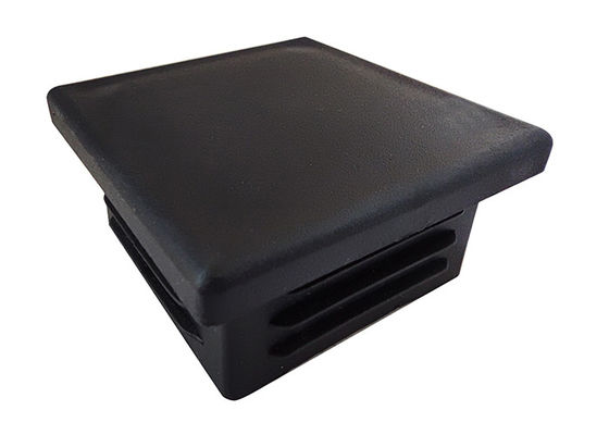 2 In. X 2 In. Çit için Siyah Kare Plastik Direk Kapağı 50mmx50mm 100mmx100mm