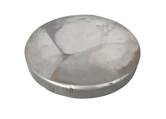 6 inç 5 &quot;2 3/8&quot; Güverteler için Yuvarlak Post Caps Galvanizli Amerikan Tarzı Çelik Post Cap ile Siyah