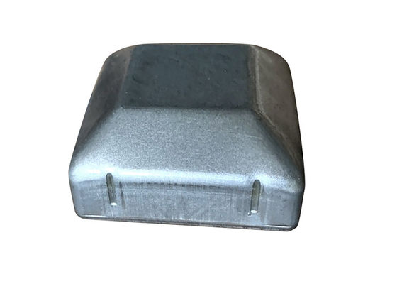 1.5 İnç 2 1/2 İnç 1 1/2&quot; Kare Metal Direk Kapakları 5 X 5 3 X 3 4 X 4 Boyunlu