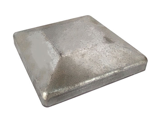 1.5 İnç 2 1/2 İnç 1 1/2&quot; Kare Metal Direk Kapakları 5 X 5 3 X 3 4 X 4 Boyunlu