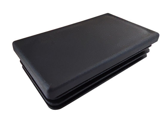 Dikdörtgen Çit Direk Kapakları 75mm X 75mm 200x200 4x4 Siyah Plastik Naylon