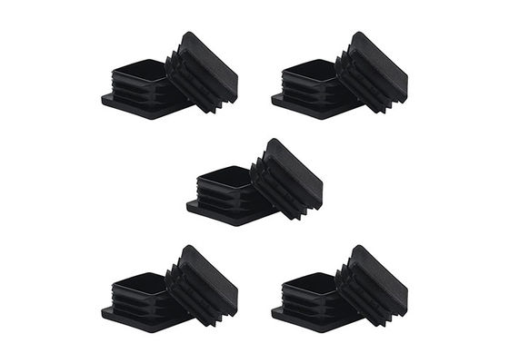 2 In. X 2 In. Çit için Siyah Kare Plastik Direk Kapağı 50mmx50mm 100mmx100mm