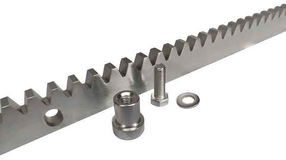 1m Veya 2m Metal Kayar Kapı Rafı ve Pinyon Kapısı Açıcı Döküm Dişlileri