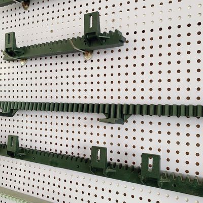 Naylon Polyamid Elektrikli Kapı Dişli Rafı M4 Otomatik Dişli Siyah Plastik