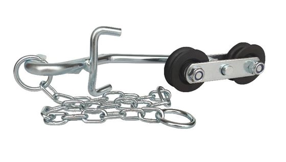 64mm Galvanizli Naylon Muz Teleferik Silindirleri Araçları Tarım