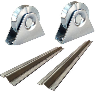 Q235 Çelik Galvanizli Sürgülü Kapı V Palet Kiti Açıcı