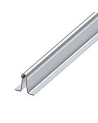 V Oluk Asma Kapı Rayları Gümüş Galvaniz Ayarlanabilir 2.9m 5.8m