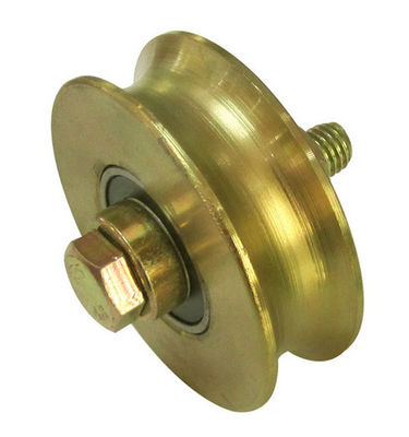 Q235 metal V Oluk Sürgülü Kapı Tekerleği Cıvatalı