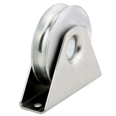 Galvanizli U oluk İç braketli Sürgülü Kapı Tekerleği
