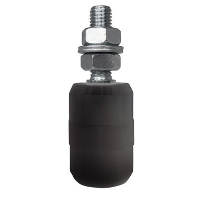Naylon ve Çelik M14 Kayar Kapı Kılavuz Rulo Siyah 40x60mm
