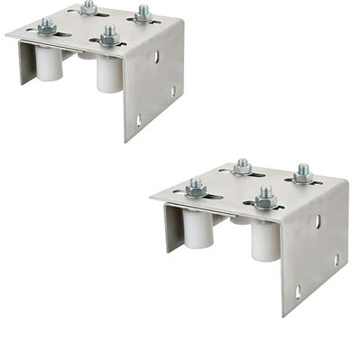 Sürgülü Rolling Gates Ağır Hizmet İçin Ayarlanabilir Naylon Kılavuz Braketi