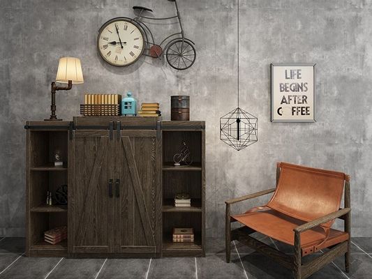 Çift Ahşap Kapılar için Kabine Mini Barn Kapı Donanım Kiti