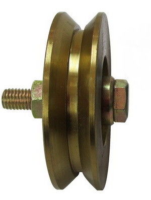 Q235 Metal Y Oluk Sürgülü Kapı Tekerleği Cıvatalı