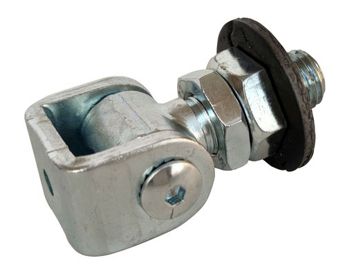 Yuvarlak Plakalı Ayarlanabilir Galvaniz Kapı Menteşesi